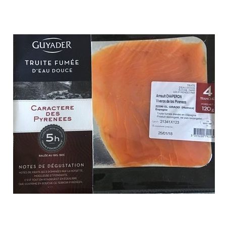 Guyader Truite Pyrenees Eau D.X4 120G