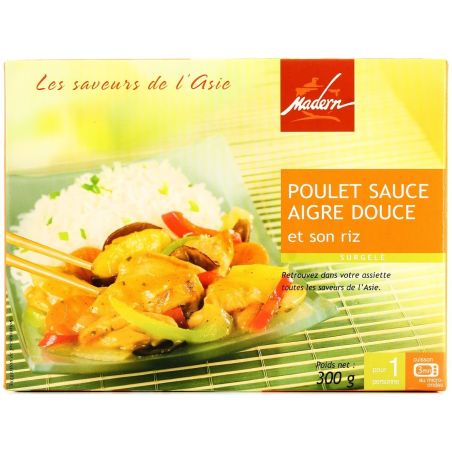Madern 300G Poulet Aigr Dx+Riz