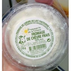 Fromagerie La Drome 115G Chevre Frais