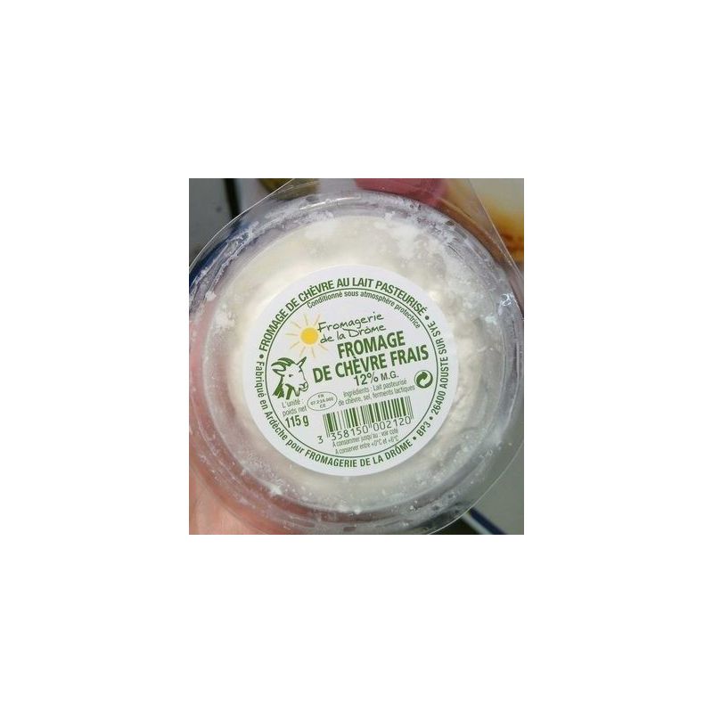Fromagerie La Drome 115G Chevre Frais