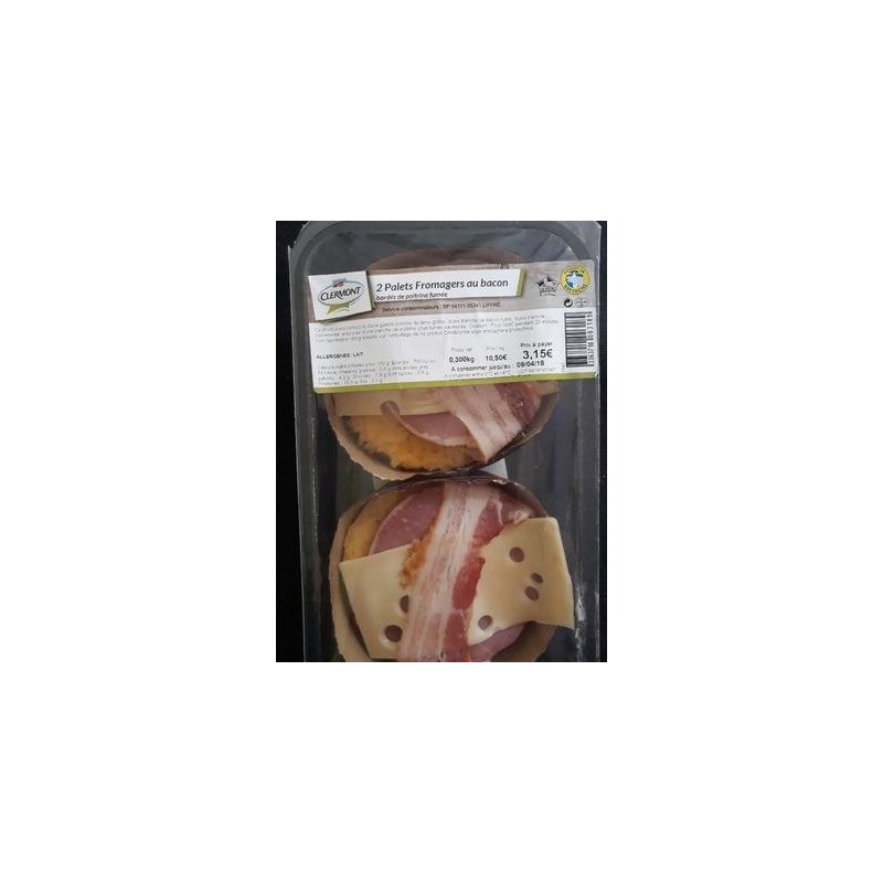 Clermont Clerm.2 Palet Fromage Bacon300