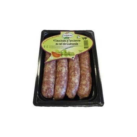 Clermont 4 Saucisses Sel Guerande 440G