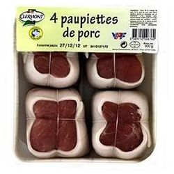 Clermont 4X125G Paupiettes De Porc Neut