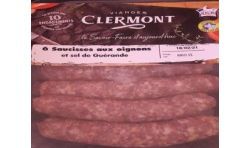 Clermont 6 Saucisse Oignon 660