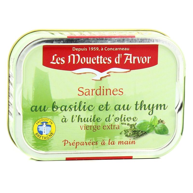 Sardine Basilic Thym H.O.115 G