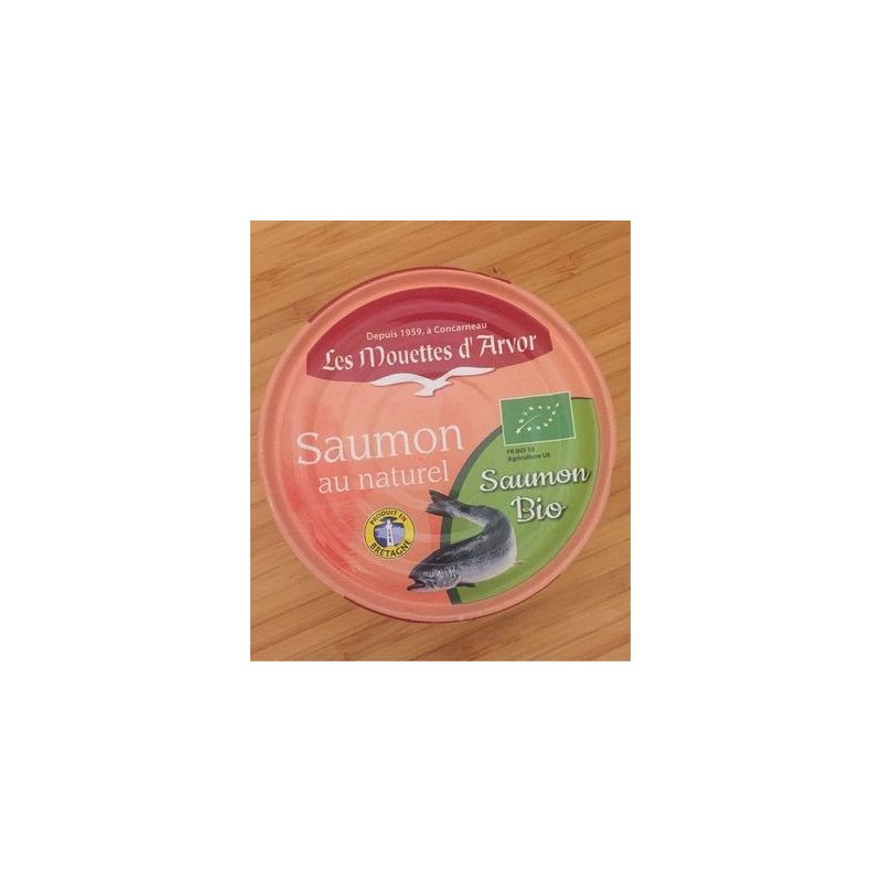 Les Mouettes D'Arvor 160G Saumon Naturel Ab