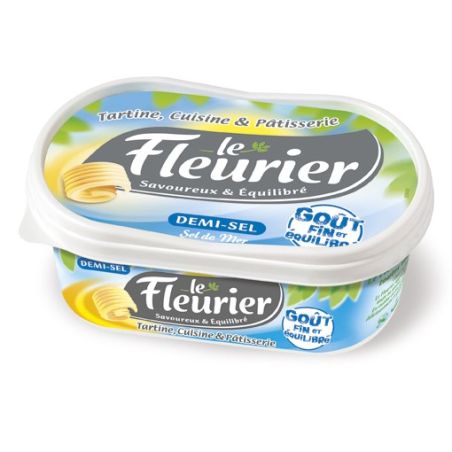 Le Fleurier Demi Sel Barquette 250G