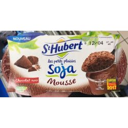 Saint Hubert Pt Plais.Soja Mous.Choco 4X50G