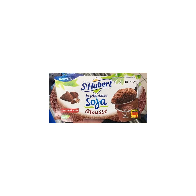 Saint Hubert Pt Plais.Soja Mous.Choco 4X50G