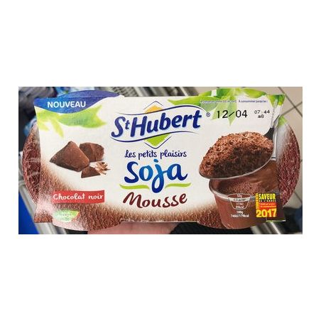 Saint Hubert Pt Plais.Soja Mous.Choco 4X50G
