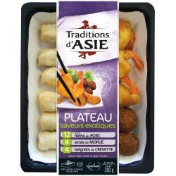 Tradition D'Asie Traditions D`Asie Plateau Saveurs Exotiques 360G