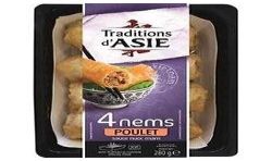 Tradition D'Asie D`Asie Nem Poulet X4 280G