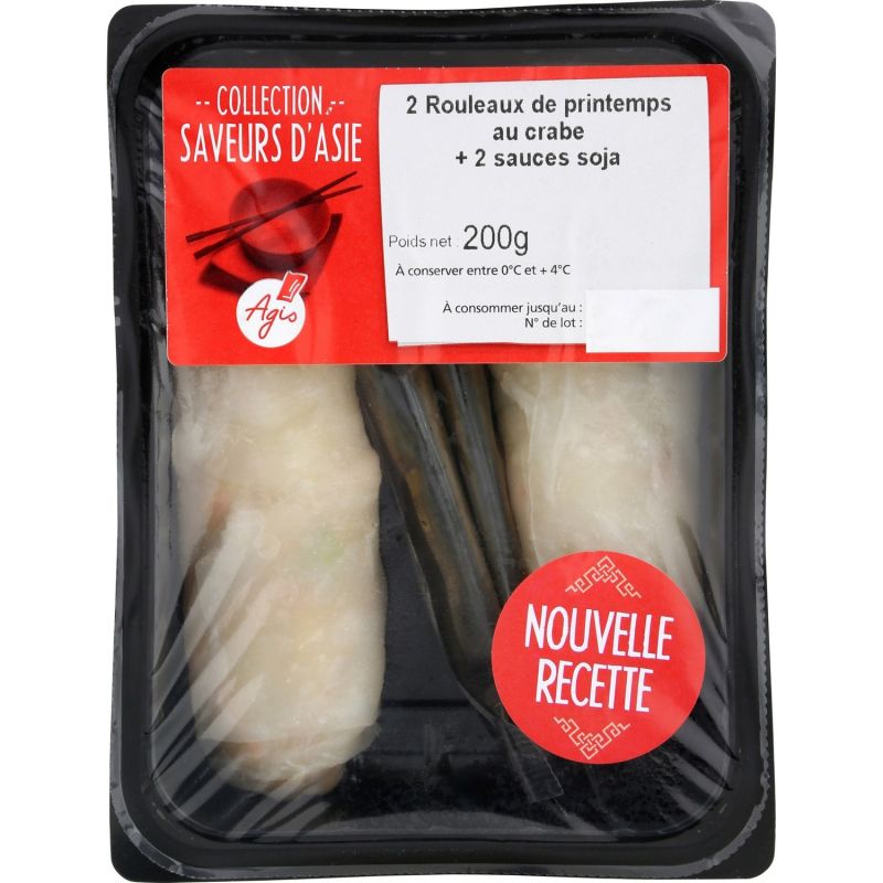 Fr.Emballe Fe Roul.Printps Crabe X2 200G