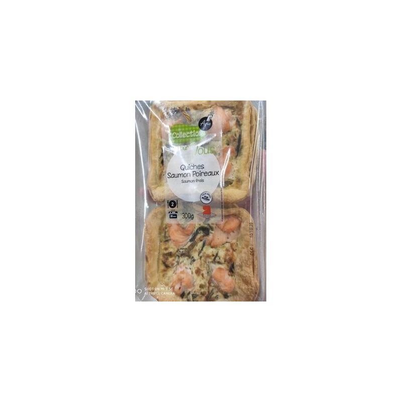 Fr.Emballe Fe Quiche Saum Poireau X2 300G