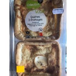 Fr.Emballe Fe Quiche 3 Fromages X2 300G