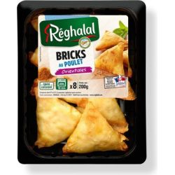 Reghalal Reghal.Bricks Au Poulet X8