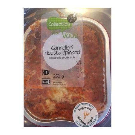 Fr.Emballe Fe Cannelloni Ricot Epin 350G