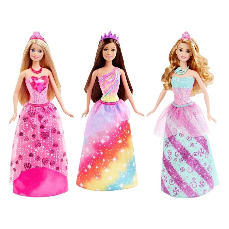 Barbie Asaint Princesse Multicolore