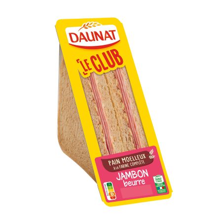Daunat Daun Sdw Club Jbn Beurre 125G