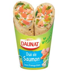 Daunat Wrap Be Wrappy Duo Saumon Dnt