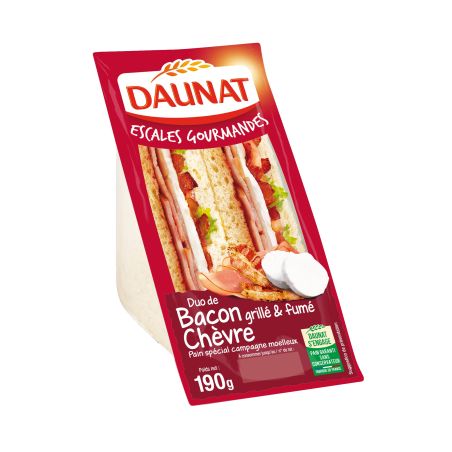 Daunat Daun Sdw Trg Bacon Chevre 190G