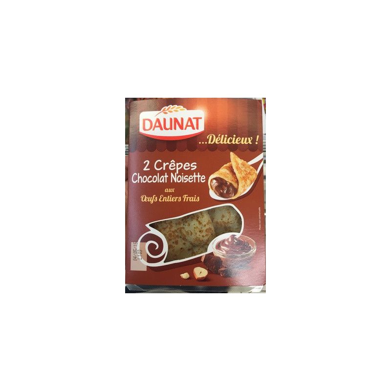 Daunat 130G Crepes Fourrees Choco