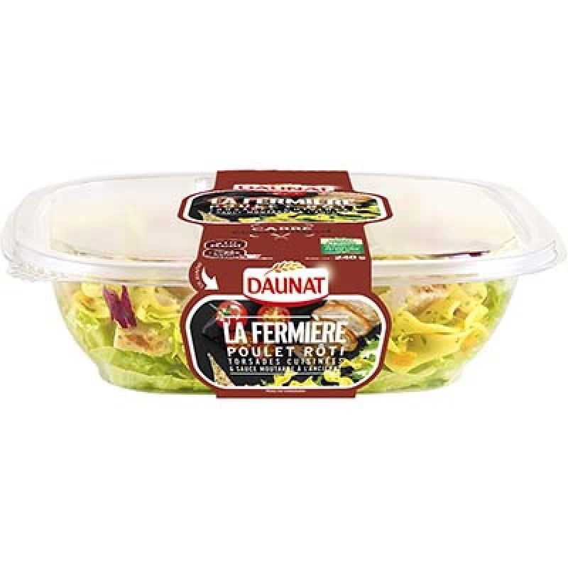 Daunat 240G Salade Toute Simple Poulet Pates