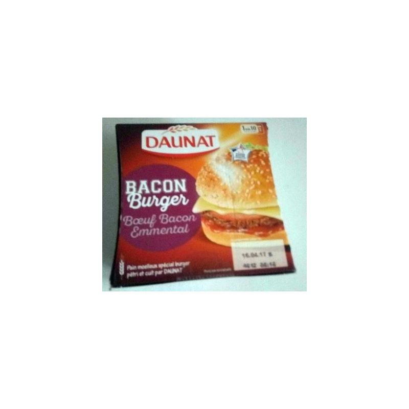 Daunat Daun Burger Le Bacon 160G