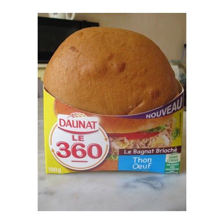 Daunat 190G Sdw Le 360 Brioche Thon