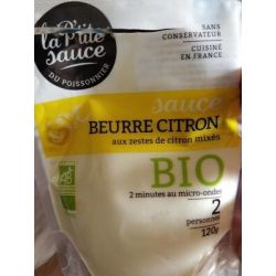Sauce Beurre Citron Bio 120G