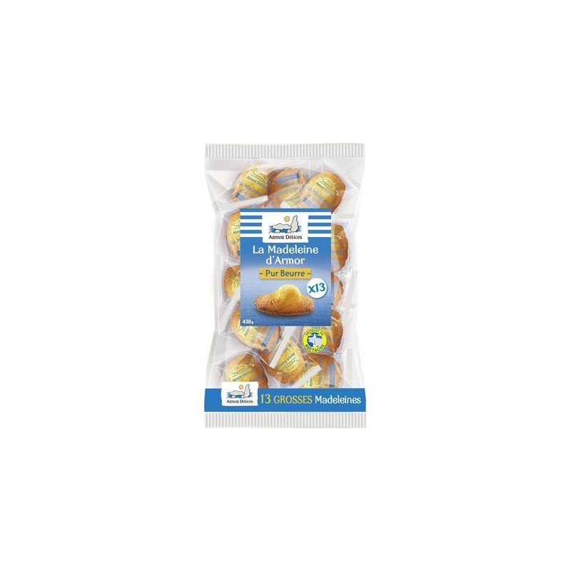Armor Delices Madeleine Enveloppee X13 430G
