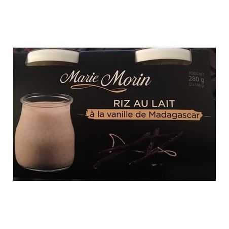 Mariemorin M.Morin Riz Au Lait Van.2X140G