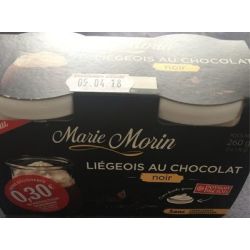 Mariemorin Mm Liegeois Choco Noir 2X130G