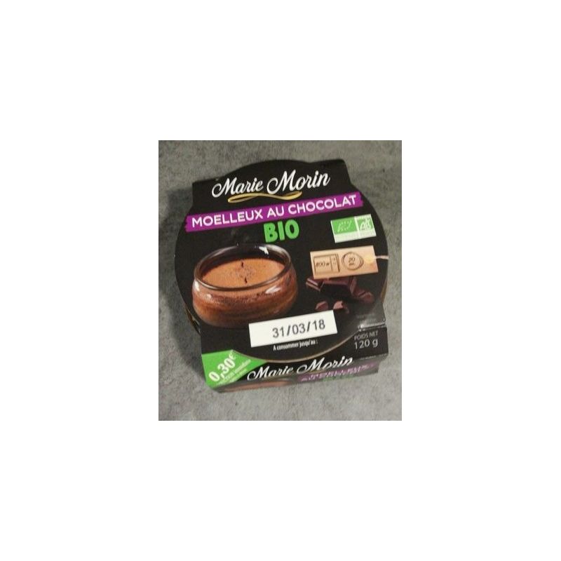 Mariemorin Mm Moelleux Chocolat Bio 120G