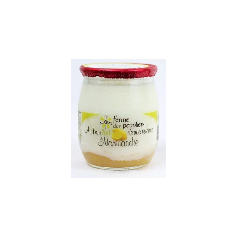 Ferme Des Peupliers 2X125G Yaourt Citron Ferm.Peup