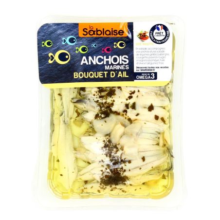 Sablaise Anchois Ail Mari.140G
