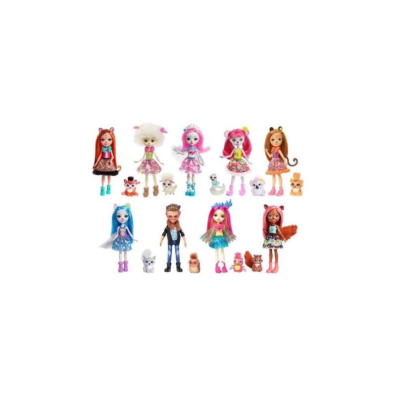 Mattel Enchantimals Mini Poupee & Animal Vague 2