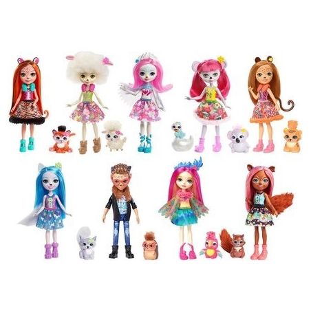 Mattel Enchantimals Mini Poupee & Animal Vague 2