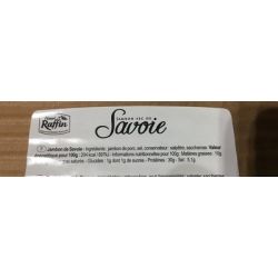 H.Raffin Raffin Jambon Savoie Fume6T90G