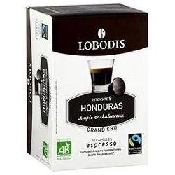 Lobodis 10 Capsules Cafe Moulu Esprit Honduras Bio