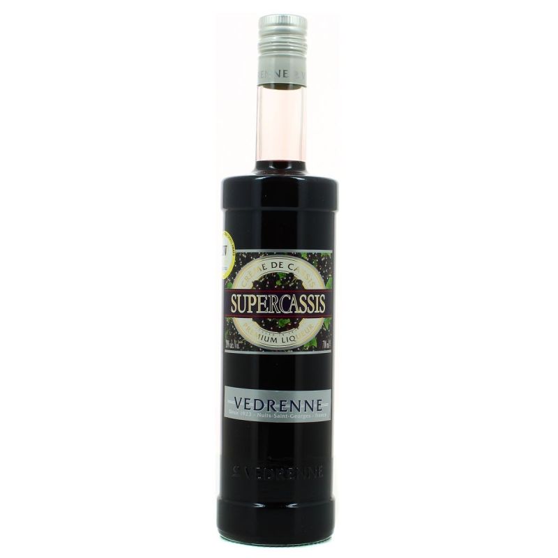 Vedrenne Liqueur Crème De Cassis Supercassis 20% : La Bouteille 70 Cl