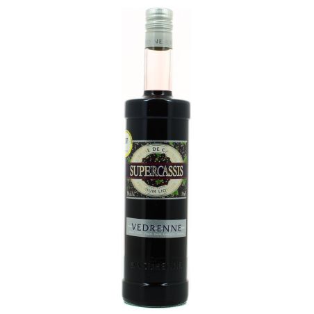 Vedrenne Liqueur Crème De Cassis Supercassis 20% : La Bouteille 70 Cl