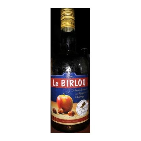Le Birlou Liqueur Pomme Châtaigne 18% : La Bouteille De 70 Cl