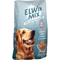 1Er Prix 15Kg Croquettes Mix Chien Elwin 5