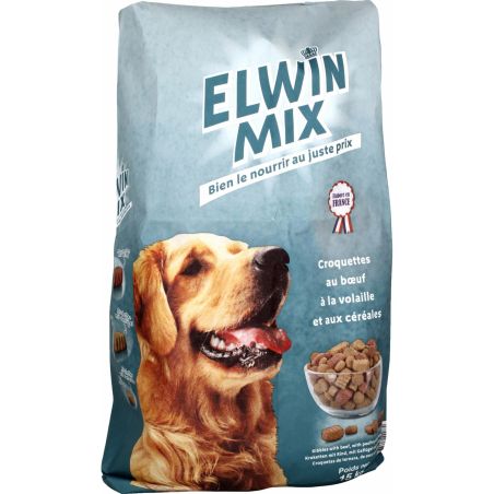 1Er Prix 15Kg Croquettes Mix Chien Elwin 5