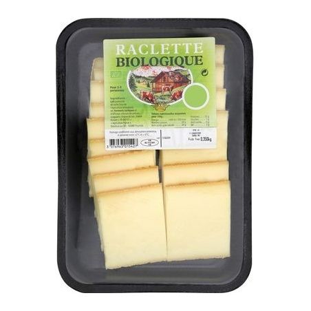 Fromagere Livradois 350G Raclet.Biologique Tranche