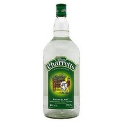 Charrette Rhum Blanc Traditionnel De La Réunion 49% : Bouteille 1,5L