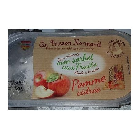 Fruits Normands 500Ml Sorbet Pomme