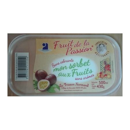Fruits Normands 500Ml Sorbet Passion