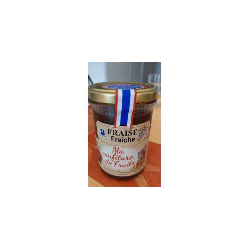 Fruits Normands 230G Confiture Fraise F.Norman